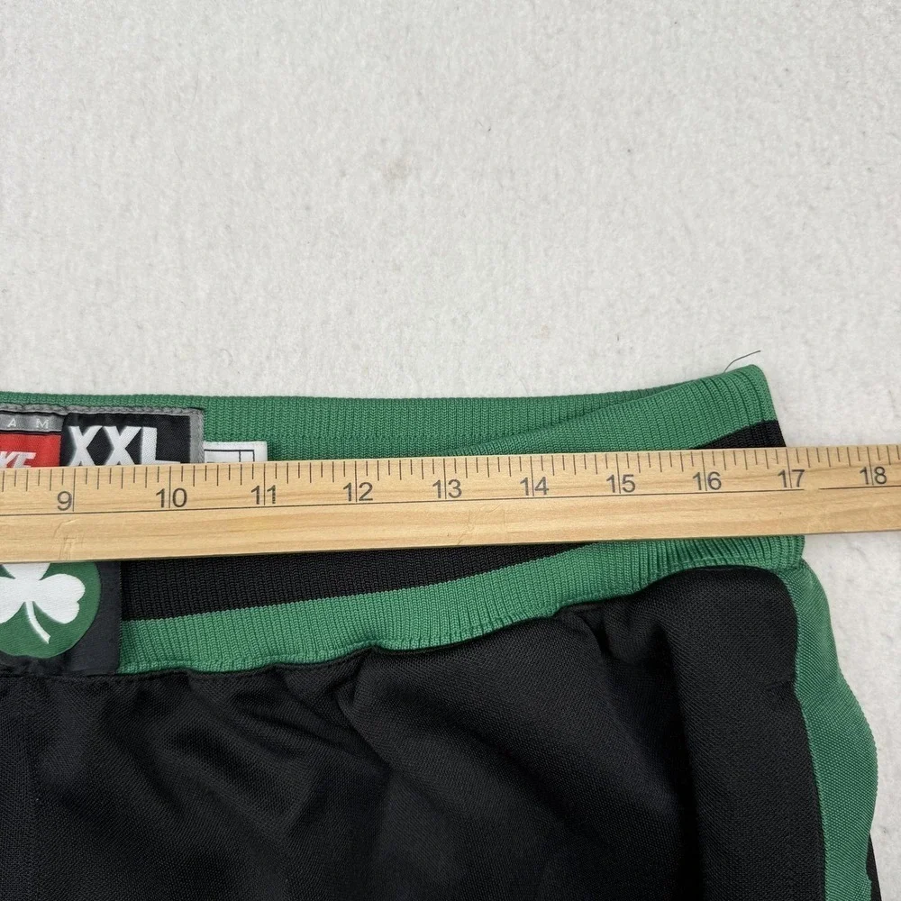 Y2K Boston Celtics Pants Mens 2XL Black NBA Basketball Nike Team Track Warm Up